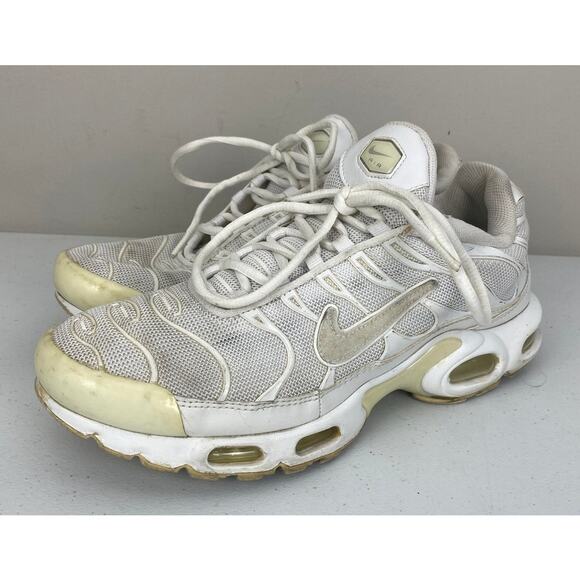 Men Nike Air Max Tn Removable Swoosh athletic shoes sneakers CJ9696-100, 9.5